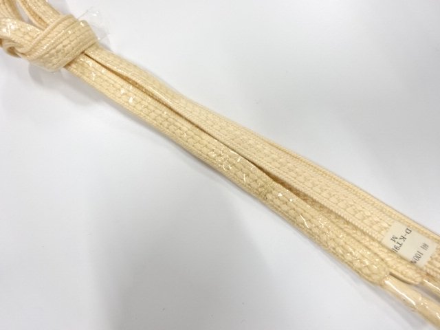 未使用品　正絹　手組帯締め